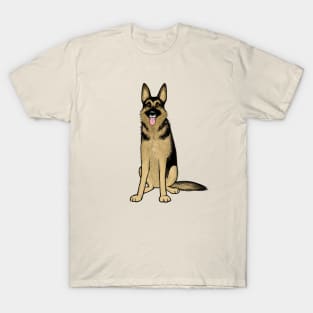 Cute German Shepherd Dog T-Shirt